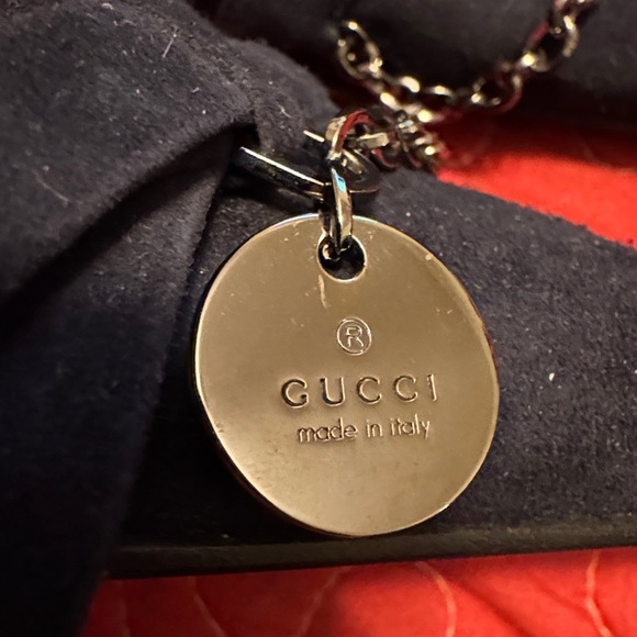 Gucci Women's Dark Blue Suede Kitten Heels Size 6B (SOLD) - Picture 3 of 5